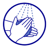 Lavage très régulier des mains